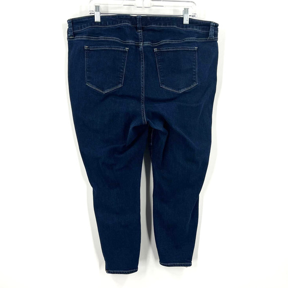 Torrid Skinny Zipper Ankle High Waisted Ankle Denim Jeans Medium Wash 20R - Picture 2 of 8